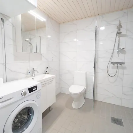 아파트 Lumi Glow Apartments 로바니에미